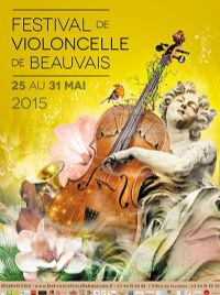 Festival de Violoncelle de Beauvais. Du 25 au 31 mai 2015 à Beauvais. Oise. 